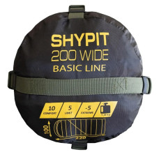 Спальний мішок Tramp Shypit 200XL ковдра з капюш лівий olive 220/100, код: TRS-059L-L