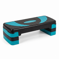 Степ-платформа 3 рівня висоти Fitnessport FT-ST чорний-синій, код: 10647-AX