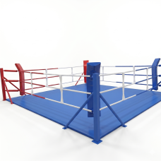 Ринг підлоговий SportKo 4х4м по канатам 3х3м, код: 6842-SK