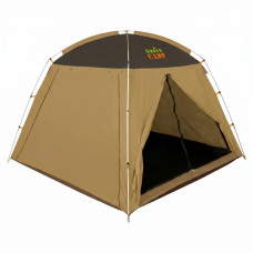 Намет-шатер GreenCamp 2400х2400х1700 мм, зелений, код: GC2904-WS