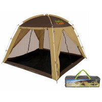 Намет-шатер GreenCamp 2400х2400х1700 мм, зелений, код: GC2904-WS