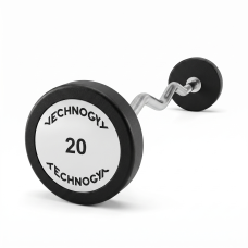 Штанга вигнута цілісна Technogym 20 кг, код: 131559-AX