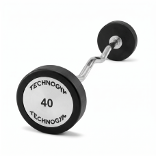 Штанга вигнута цілісна Technogym 40 кг, код: 131563-AX