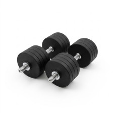 Гантелі металеві розбірні HardSport 2х34 кг, чорний, код: HS50294