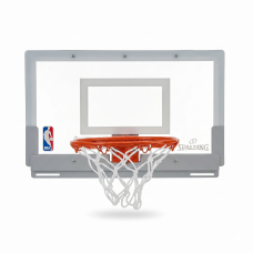 Щит баскетбольний Spalding NBA Arena Slam 180 з кільцем та сіткою кріпленням на двері, код: 56103CN