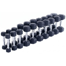 Гантельний ряд UnderFit Hex 2х1-10 кг (110 кг), код: M-11242353-IN