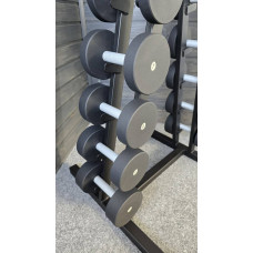 Ряд гантельний BioGym Black 1-10 кг (10 пар зі стійкою), код: 055095-RN