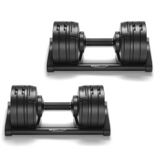Гантелі набірні NUO S224 2х2-24 кг black, код: NBS224BLA