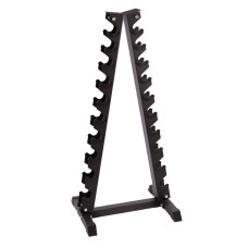Гантельний ряд Generation Fitness FF51D6C-1-10kg (уретан) 1-10 кг зі стійкою "ялинка" DR-17, код: 523604-AX