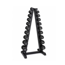 Гантельний ряд Generation Fitness FF51D6C-1-10kg (уретан) 1-10 кг зі стійкою "ялинка" DR-17, код: 523604-AX