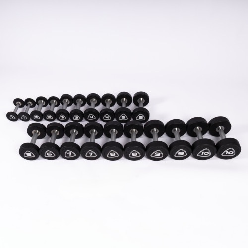 Гантельний ряд 1-10 кг Generation Fitness FF55UR з поліуретановим покриттям (10 пар), код: 523502-AX