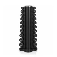 Гантельний ряд 1-10 кг Generation Fitness FF51D6C-1-10kg (уретан) зі стійкою "боченя" DR-18, код: 523605-AX