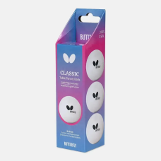 М'ячі для настільного тенісу Butterfly Classic Balls 3 шт (7011850140), код: 931943-SVA