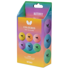 М'ячі для настільного тенісу Butterfly Coloured Balls 6 шт (7011630440), код: 931944-SVA