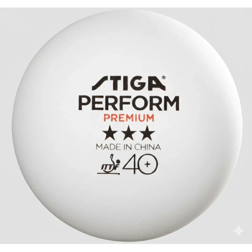 М'ячі для настільного тенісу Stiga Perform Premiun ITTF 6 шт (1113-2410-06), код: 931949-SVA