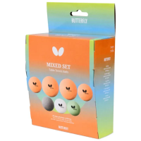 М'ячі для настільного тенісу Butterfly Fun Balls 7 шт, Mixed pack (7012880440), код: 932025-SVA