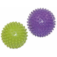 Набір м'ячів для масажу та МФР Toorx PVC 7,5 см Verde та 9 см Viola (AHF-001), код: 932097-SVA