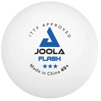 М'ячі для настільного тенісу Joola Flash 40+ White ITTF 3 шт (40042), код: 932154-SVA