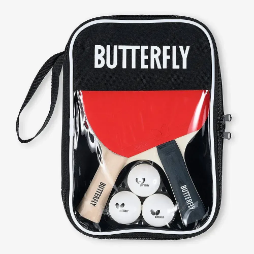Набір для настільного тенісу Butterfly Racket Set Easy 2 Bats 3 Balls (6257623202), код: 932197-SVA