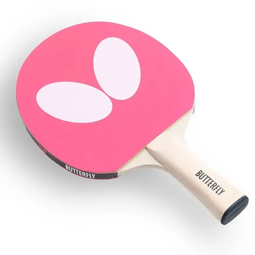 Ракетка для настільного тенісу Butterfly Logo Racket Pink FL (6017873302), код: 932192-SVA