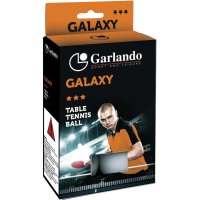 М'ячі для настільного тенісу 6 шт. Garlando Galaxy 3 Stars (2C4-119), код: 929523-SVA