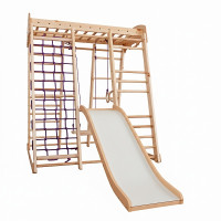 Спортивний комплекс для дому SportBaby, код: «Акварелька» Wood