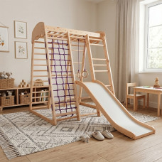 Спортивний комплекс для дому SportBaby, код: «Акварелька» Wood