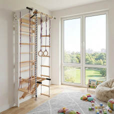 Спортивний куточок SportBaby 220 см, білий, код: Lux 8-220