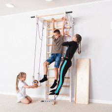 Спортивний куточок SportBaby 220 см, білий, код: Lux 9-220