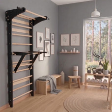Спортивний куточок SportBaby 220 см, чорний, код: Lux 12-220