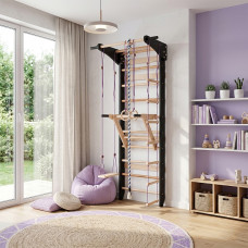 Спортивний куточок SportBaby 220 см, чорний, код: Lux 13-220