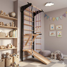 Спортивний куточок SportBaby 220 см, чорний, код: Lux 14-220
