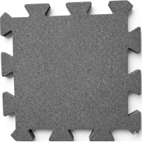 Гумова плитка UkrPlit Puzzle 20 мм (сірий), код: EG20GR-PZ