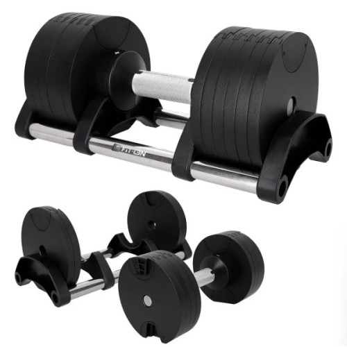Гантель регульована Fit-On Select 2051-0001 1х24 кг, код: 86814~13