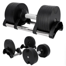 Гантель регульована Fit-On Select 2050-00012х24 кг, код: 86807~13