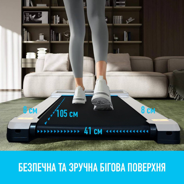 Моторизована бігова доріжка EnergyFIT White, код: EF-Х512NS