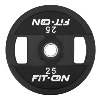 Олімпійський диск Fit-On Pure 25 кг (51 мм) 2010-0075, код: 86878~13