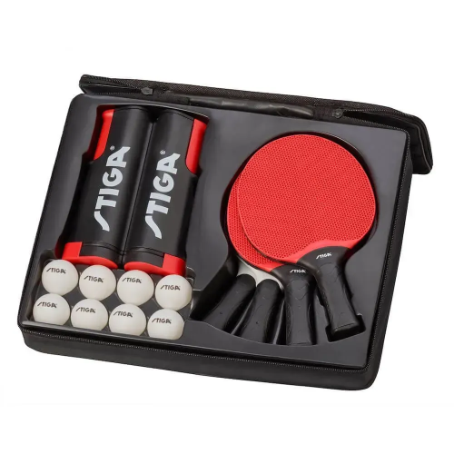 Набір для настільного тенісу Stiga Seasons Anywhere 4 Bats&8 Balls&Net (1230-0122-01), код: 932369-SVA
