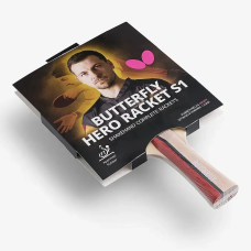 Ракетка для настільного тенісу Butterfly Hero Racket S1 Timo Boll (6251710002), код: 932284-SVA