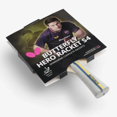 Ракетка для настільного тенісу Butterfly HERO Racket S4 Kristian Karlsson (6251740002), код: 932287-SVA