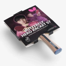 Ракетка для настільного тенісу Butterfly HERO Racket S7 Lin Yun-Ju (6251770002), код: 932290-SVA