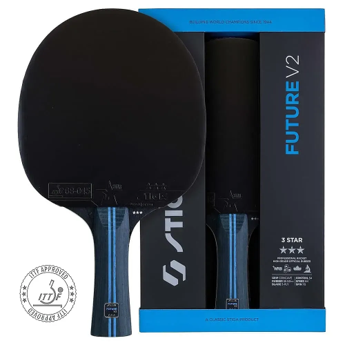 Ракетка для настільного тенісу Stiga Future V2 3-Star FL (1213-1306-35), код: 932359-SVA