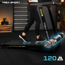 Бігова доріжка Trex Sport TX-700TM Runvo, чорний, код: 5902308232891