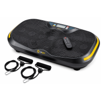 Віброплатформа 3D + пульт + еспандери BeSport BS-1008 Body Viber жовтий-чорний, код: 12000001008
