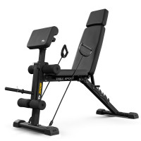 Лавка тренувальна Trex Sport TX-300B чорний, код: 5902308239845