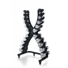Гантельний ряд Fit-On Chrome Stand X 2070-0002 1-10 кг (110кг), код: 86906~13