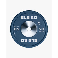 Диск тренувальний для важкої атлетики Eleiko IWF 20 кг, код: 3085440-20-FH