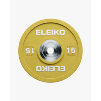 Диск тренувальний Eleiko Sport 15 кг, кольоровий, код: 3062910-15-FH