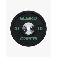 Диск тренувальний Eleiko Sport 10 кг, чорний, код: 3062911-10-FH
