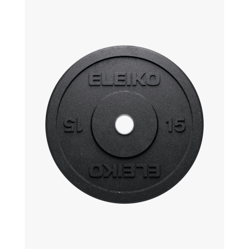 Диск бамперний Eleiko XF 15 кг, чорний, код: 3085125-15-FH